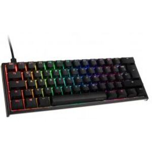 DuckyChannel Ducky ONE 2 Mini Gaming Tastatur / MX-Blue / RGB LED - schwarz - GER.Layout