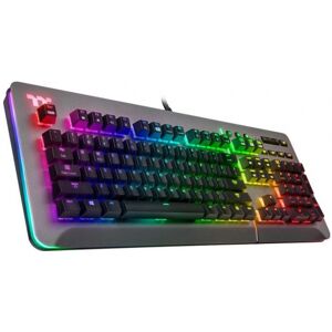 Thermaltake Level 20 RGB Cherry MX-Speed-RGB-Silver Switches - Gaming-Tastatur - GER-Layout