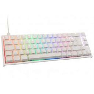 DuckyChannel Ducky ONE 2 SF Gaming Tastatur - MX-Blue Switches / RGB LED - GER-Layout - Weiss