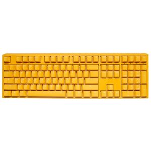 DuckyChannel Ducky One 3 Yellow Gaming Tastatur - RGB LED / MX-Red Switches - GER-Layout