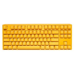 DuckyChannel Ducky One 3 Yellow TKL Gaming Tastatur - RGB LED / MX-Brown Switches - GER-Layout