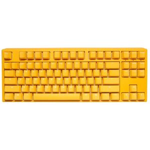 DuckyChannel Ducky One 3 Yellow TKL Gaming Tastatur - RGB LED / MX-Red Switches - GER-Layout