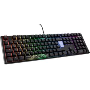 DuckyChannel Ducky One 3 Classic Black/White Gaming Tastatur, RGB LED - MX-Blue (GER-Layout)