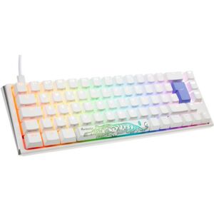 DuckyChannel Ducky One 3 Classic Pure White SF Gaming Tastatur, RGB LED - MX-Silent-Red (GER-Layout)