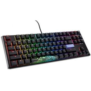 DuckyChannel Ducky One 3 Classic Black/White TKL Gaming Tastatur, RGB LED - MX-Red (US)