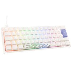 DuckyChannel Ducky One 2 Pro Mini White Edition Gaming Tastatur, RGB LED - Kailh Brown (GER-Layout)