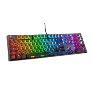 DuckyChannel Ducky One 3 Aura Black Gaming Tastatur, RGB LED - MX-Speed-Silver (GER-Layout)