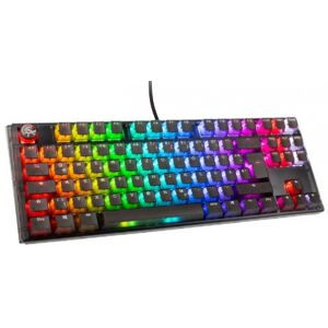 DuckyChannel Ducky One 3 Aura Black TKL Gaming Tastatur, RGB LED - Gateron Baby Kangaroo (GER-Layout)