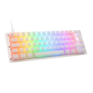 DuckyChannel Ducky One 3 Aura White Mini Gaming Tastatur, RGB LED - Kailh Jellyfish Y (GER-Layout)
