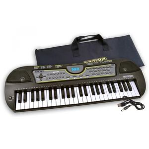 Bontempi - Keyboard mit 49 Tasten mit USB Netzkabel