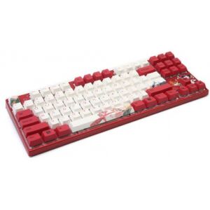 Divers Varmilo VEA87 Koi TKL Gaming Tastatur, MX-Brown, weisse LED - US Layout