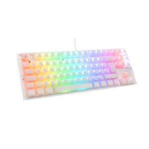 DuckyChannel Ducky One 3 Aura White TKL Gaming Tastatur, RGB LED - MX-Blue - GER-Layout