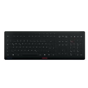 Cherry STREAM PROTECT KEYBOARD WIRELEss (schwarz, DE-Layout, SX-Scherentechnologie)