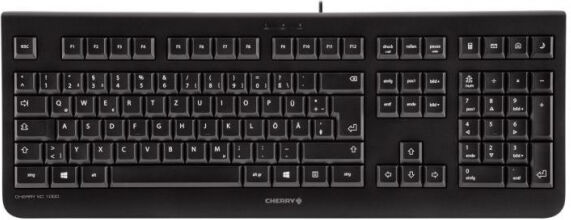 Cherry KC 1000 - Kabeltastatur - Schwarz