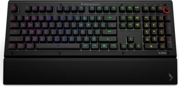 Das Keyboard X50Q -soft tactile Omron - Gaming Tastatur / GER-Layout - Schwarz