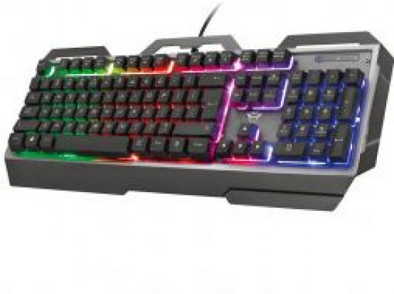 Trust Gaming GXT 856 Torac Gaming Tastatur RGB - GER-Layout - Schwarz