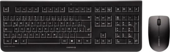 Cherry GENTIX Wireless Desktop - Schwarz - CH-Layout