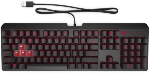 HP Omen Encoder Keyboard - Cherry MX-Brown Switches / USB-Hub - CH-Layout