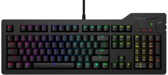 Das Keyboard 4Q - Mechanisches Keyboard / MX RGB Brown Switches - GER-Layout