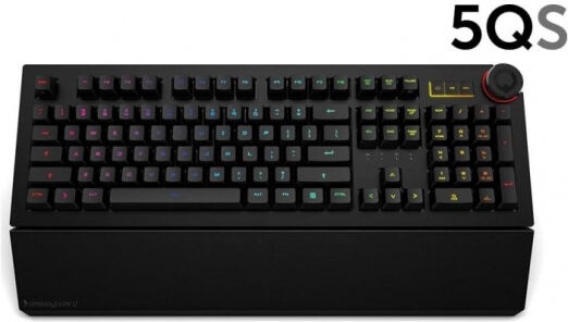 Das Keyboard 5QS - Gaming-Keyboard / Gamma Zulu Switches - GER-Layout