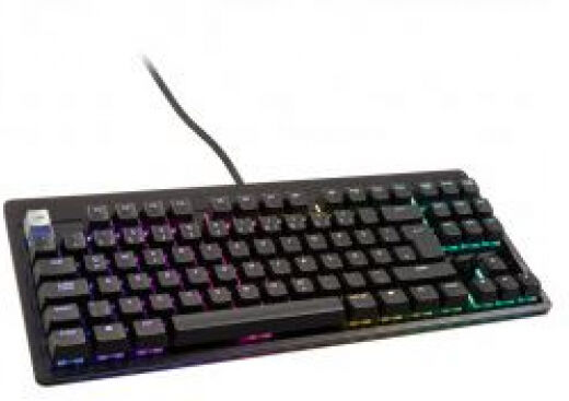 Divers MOUNTAIN Everest Core TKL Tastatur - MX Blue / ISO - schwarz - DE-Layout