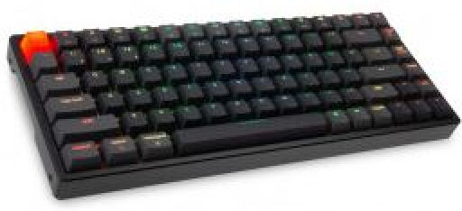 Divers Keychron K2 Alu Compact Gaming Tastatur / Red-Switch / RGB - schwarz - US-Layout