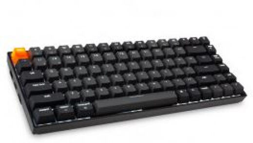 Divers Keychron K2 Compact Gaming Tastatur / Red-Switch / weisse LED - schwarz - US-Layout