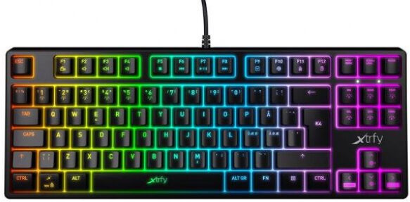 Xtrfy K4 RGB TKL Mechanical Gaming Keyboard - CH-Layout