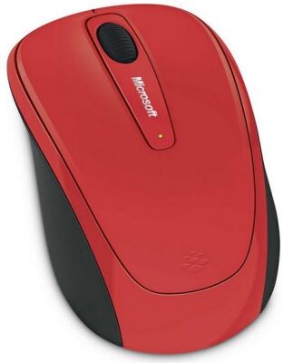 Microsoft GMF-00195 - Wireless Mobile Mouse 3500 flame red gloss