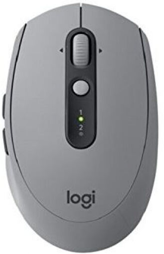 Logitech M590 - Wireless Maus - Mid Grey