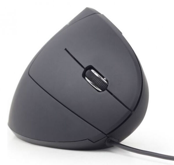 Gembird MUS-ERGO-01 - ergonomische optische USB-Maus / 6-Tasten