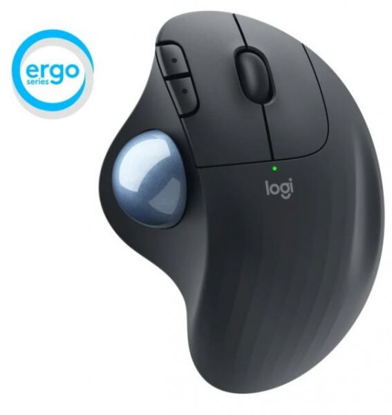 Logitech Ergo M575 Wireless Trackball graphite - USB/Bluetooth