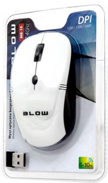 Blow MB-10 - Wireless optische Maus - Weiss