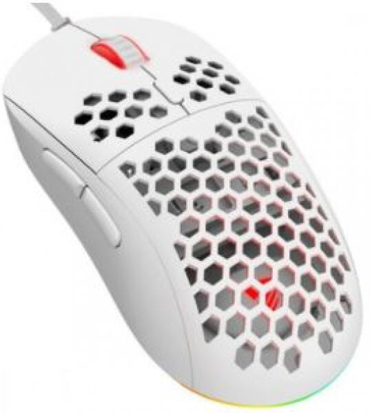 Savio HEX-R - USB-Gaming Maus - Weiss