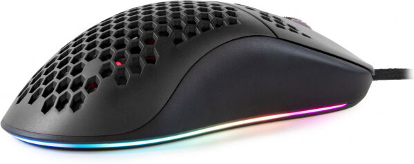 Arozzi - Favo Ultra Light Gaming Mouse - black