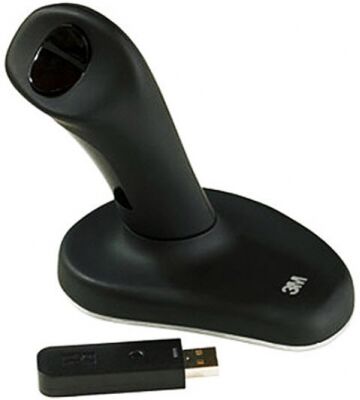 3M Ergonomic Mouse Wireless - Schwarz