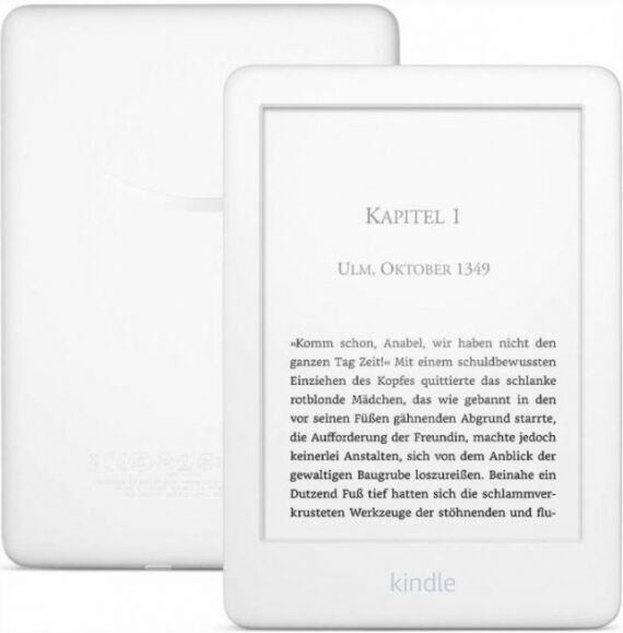 Amazon Kindle 10. Gen - 8GB - eBook Reader - Weiss