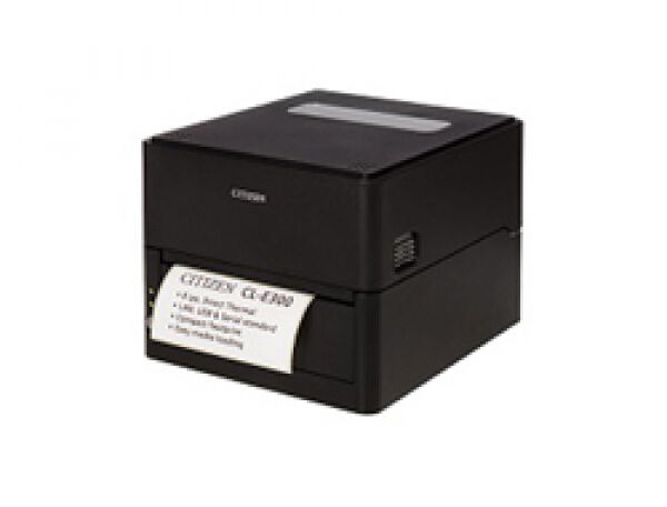 Citizen CLE300XEBXXX - CL-E300 printer, LAN/USB/RS232 203dpi, 8 ips, 4,65 Zoll print w.,