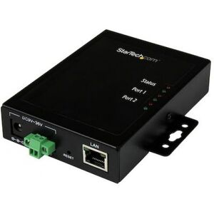 StarTech.com Startech Netrs2322p - 2 Port Seriell Auf Ip Geräte Server - Rs232 - Metall Und Montierbar