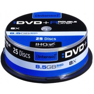 DVD+R Intenso 4311144 - 8.5GB - 25er Spindel