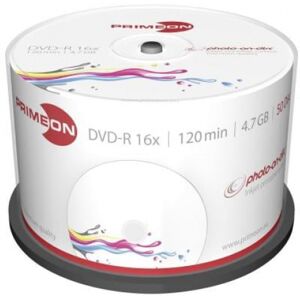 DVD-R Primeon - 4.7GB - geeignet bis 16x (50er Spindel)