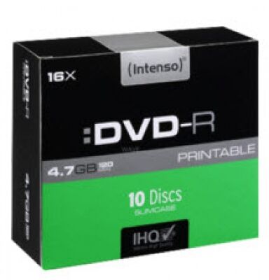Intenso DVD-R Intenso 4801652 - 4.7GB - 10er Pack