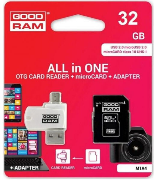 Goodram SDHC-Card Class10 / UHS-I - 32GB