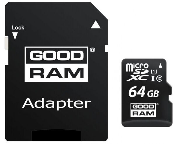 GoodRAM microSDXC-Card Class10 / UHS-I - 64GB