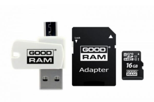 GoodRAM microSDHC-Card Class10 / UHS-I - 16GB