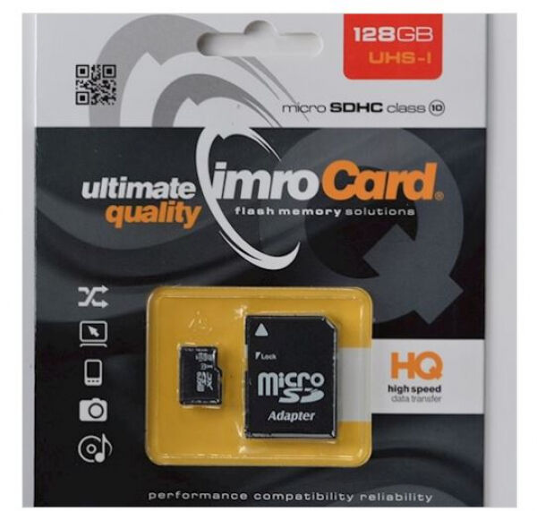 Divers Imro microSDXC-Card UHS-1 - 128GB