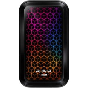 A-Data SE770G (ASE770G-1TU32G2-CBK) - ext. ssD / RGB / Schwarz - 1TB - USB3.1