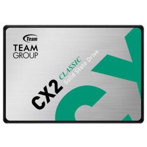 Team Group CX2 SSD (T253X6256G0C101) - 2.5 Zoll SATA3 - 256GB