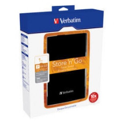 Verbatim 53023 - Store-n-Go ext. 2.5 Zoll HD Schwarz - 1TB - USB3