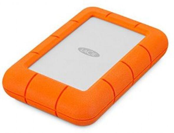 LaCie LAC9000633 - Rugged Mobile - ext. 2.5 Zoll Silber/Orange - 4TB - USB3